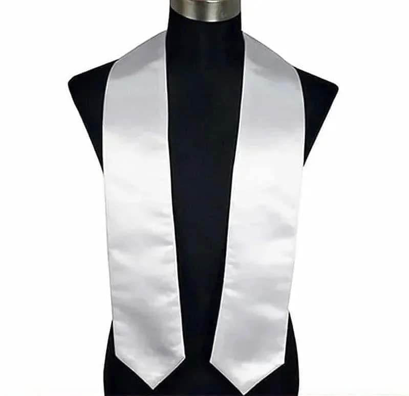 High Quality Blank Sublimation Graduation Stole/Sash 60" Inch